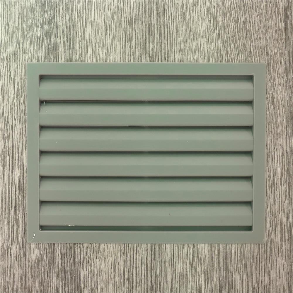 ประตูห้องน้ำ UPVC AZLE BN-01 เกล็ดล่าง 70X200 ซม. สีครีม ลายไม้ เจาะลูกบิด