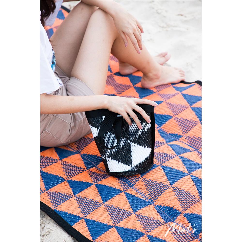 เสื่อพกพา MAT-ER TRIMOND 90X180 ซม. สีส้ม/น้ำเงิน
