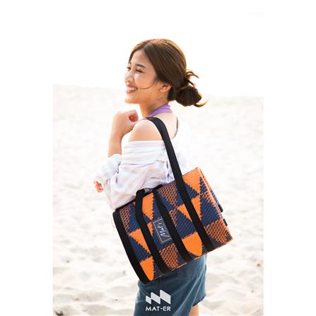 เสื่อพกพา MAT-ER TRIMOND 90X180 ซม. สีส้ม/น้ำเงิน_3