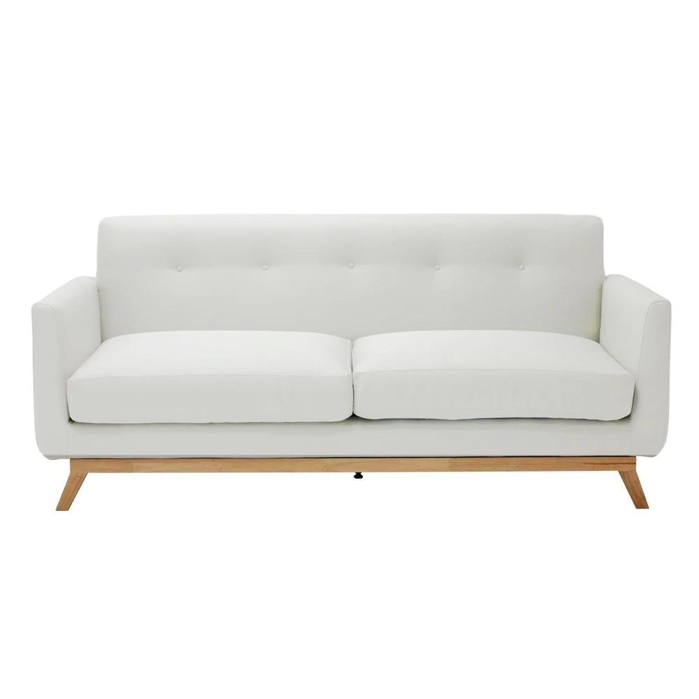 โซฟา 3 ที่นั่ง KONCEPT ROMY สีครีม