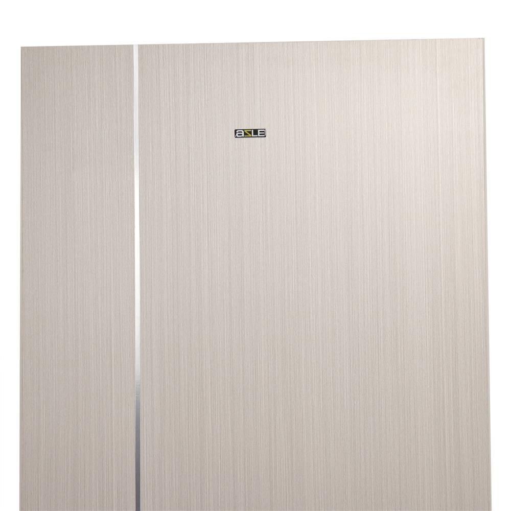 ประตูภายใน UPVC AZLE LT-11 80X200 ซม. สี ASH เจาะลูกบิด