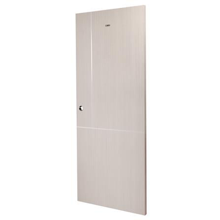 ประตูภายใน UPVC AZLE LT-11 80X200 ซม. สี ASH เจาะลูกบิด_1