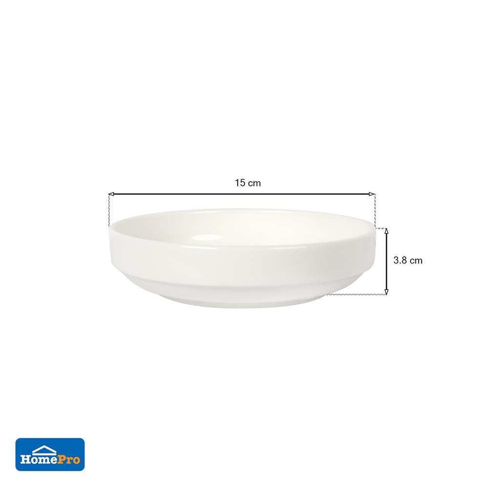 จาน PORCELAIN KECH SNOW KOREA 6 นิ้ว