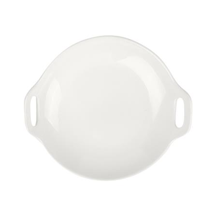 จาน 2 หู PORCELAIN KECH SNOW 8 นิ้ว_2