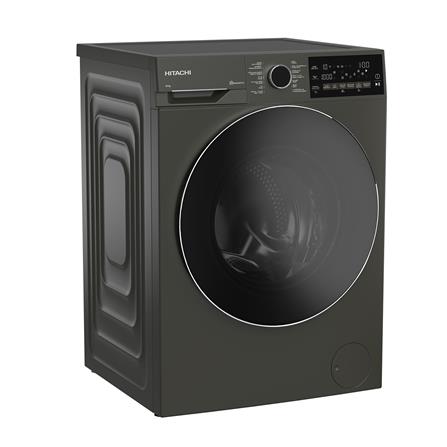 เครื่องซักผ้าฝาหน้า HITACHI BD100XFVEADM 10 กก. 1400RPM อินเวอร์เตอร์ สีเทา_1