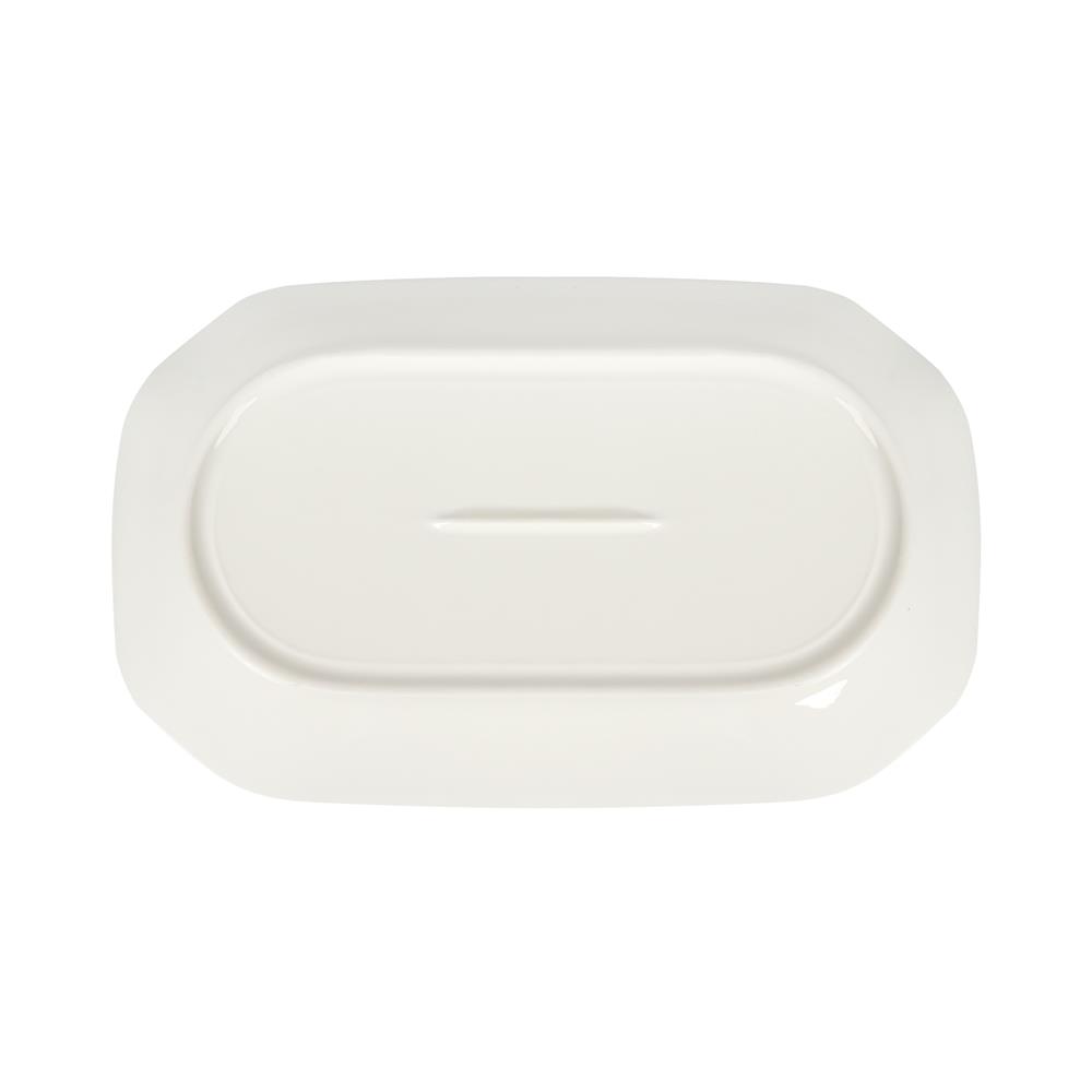 จานเหลี่ยม PORCELAIN KECH SNOW 10 นิ้ว