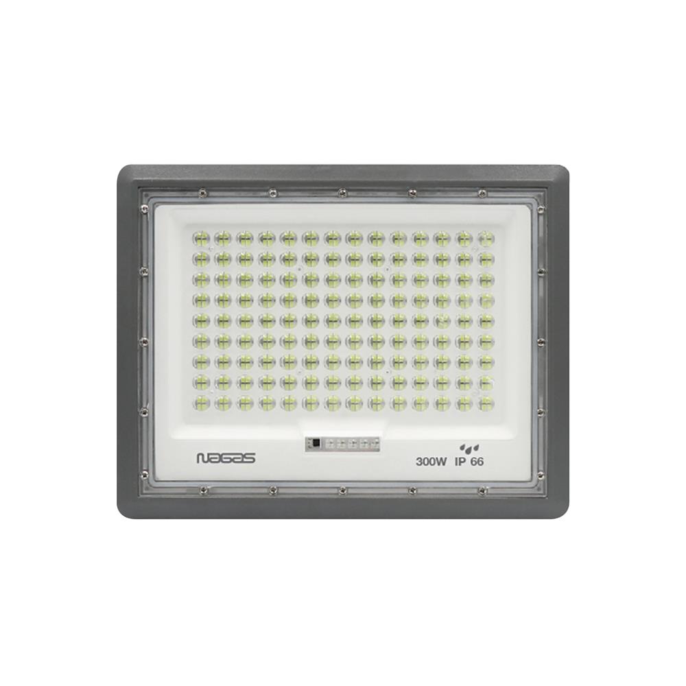 ไฟสปอตไลท์ SOLAR NAGAS BRIGHT 300 วัตต์ DAYLIGHT สีเทา