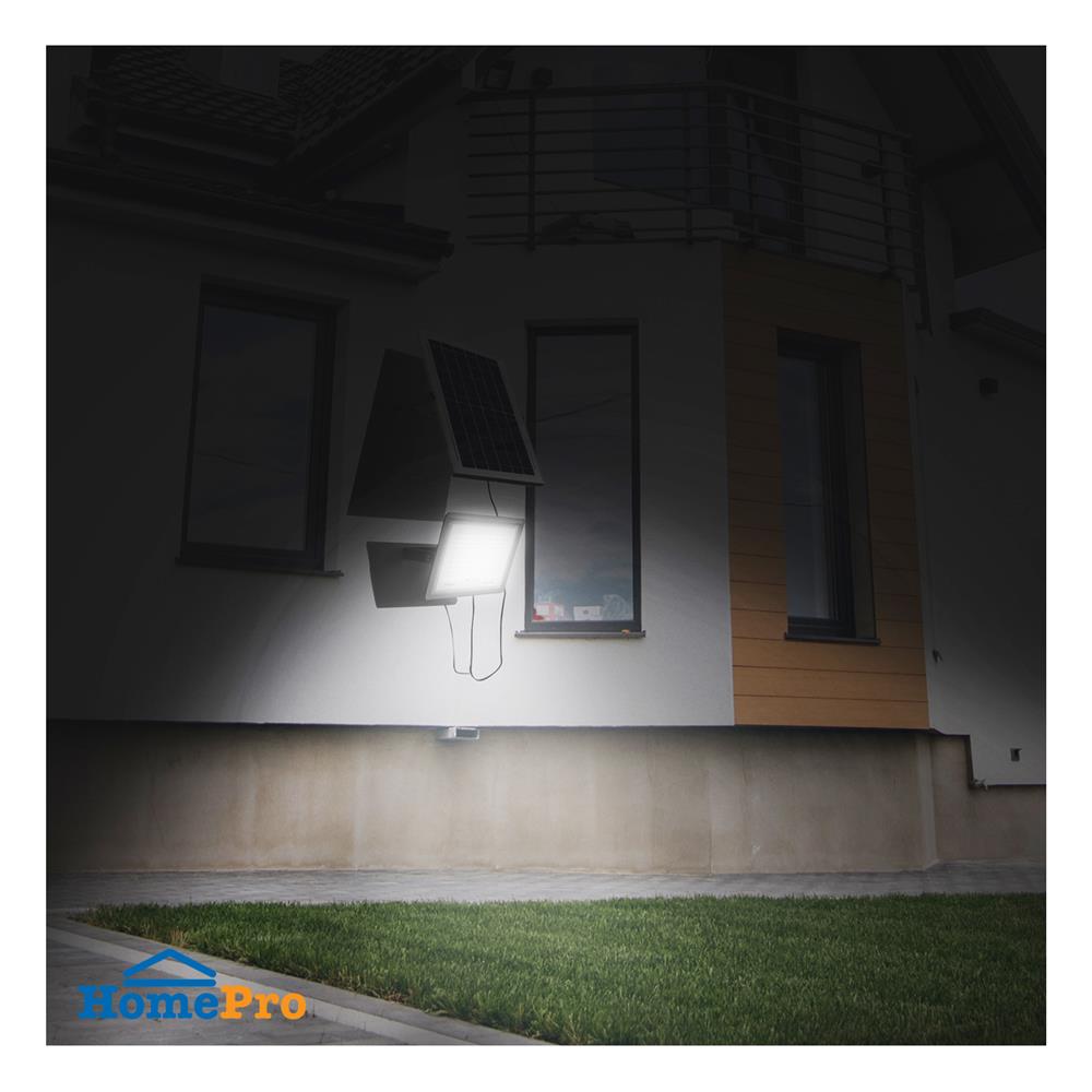 ไฟสปอตไลท์ SOLAR NAGAS BRIGHT 300 วัตต์ DAYLIGHT สีเทา