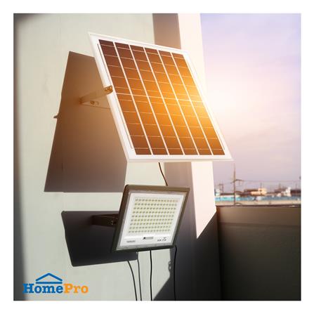 ไฟสปอตไลท์ SOLAR NAGAS BRIGHT 300 วัตต์ DAYLIGHT สีเทา_7