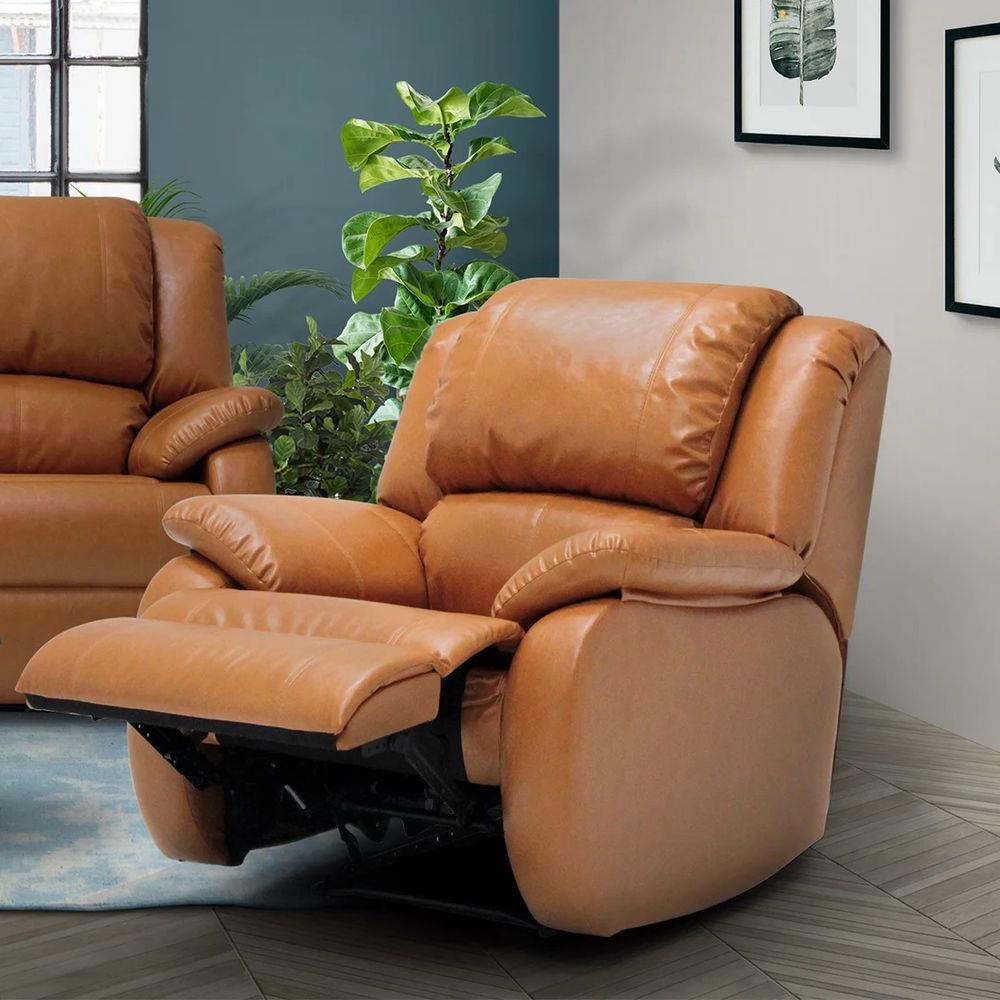 RECLINER KONCEPT BANARIS สีน้ำตาลอ่อน