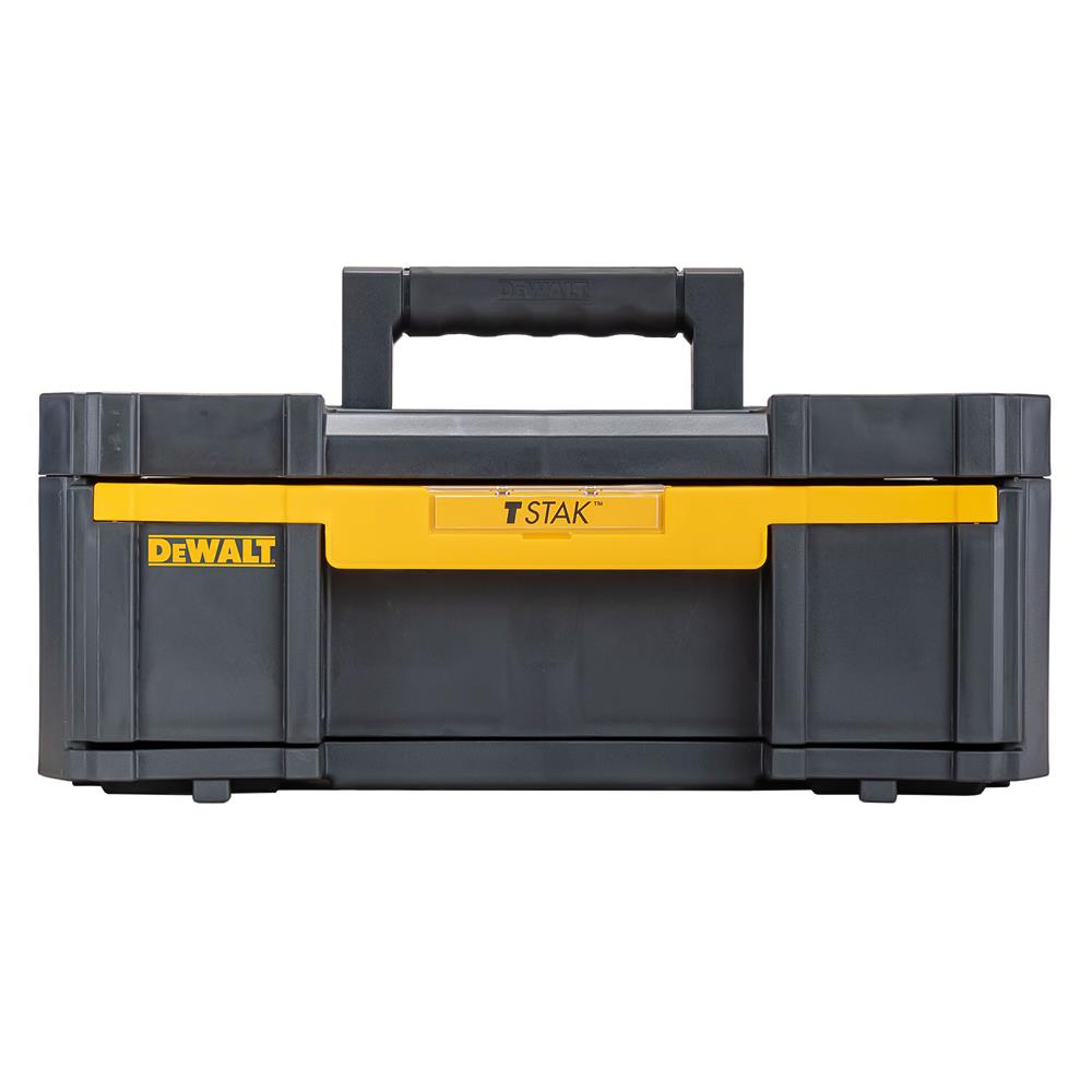 กล่องเครื่องมือแบบลิ้นชัก DEWALT TSTAK DWST1-70705 20 นิ้ว สีเหลือง-ดำ