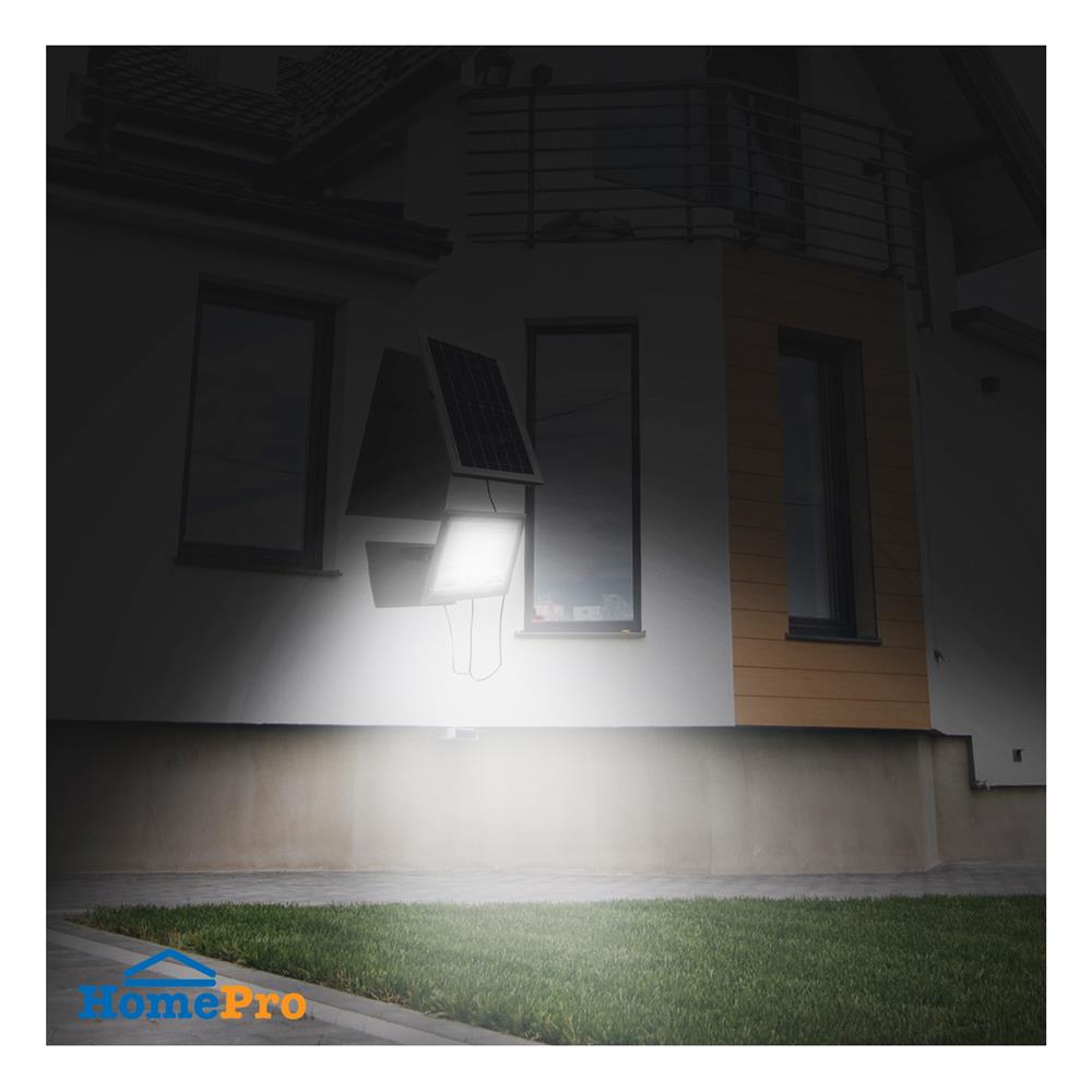 ไฟสปอตไลท์ SOLAR NAGAS BRIGHT 200 วัตต์ DAYLIGHT สีเทา