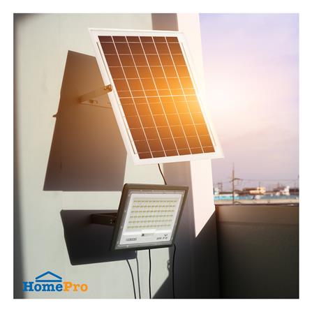 ไฟสปอตไลท์ SOLAR NAGAS BRIGHT 200 วัตต์ DAYLIGHT สีเทา_7