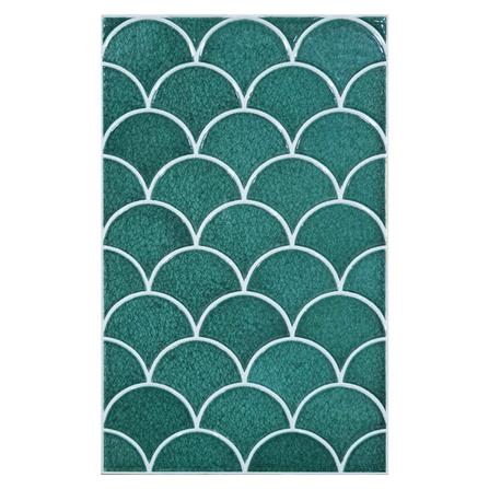 กระเบื้องผนัง 10x16 นิ้ว ARTE เกล็ดศิลา เขียว 0.42 ตร.ม.