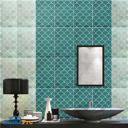 กระเบื้องผนัง 10x16 นิ้ว ARTE เกล็ดศิลา เขียว 0.42 ตร.ม._5