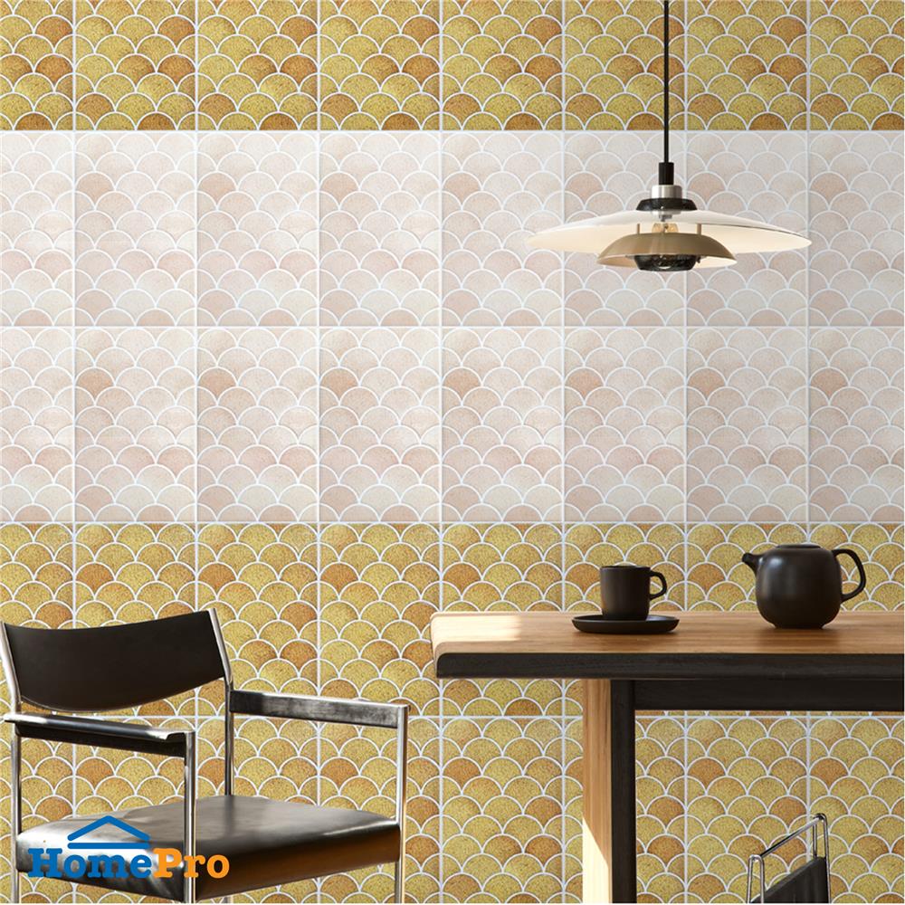 กระเบื้องผนัง 10x16 นิ้ว ARTE เกล็ดศิลา น้ำตาล 0.4 ตร.ม.