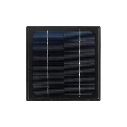 ไฟผนังภายนอก SOLAR LAMPTAN SHADE 8 วัตต์ WARM WHITE สีดำ_4