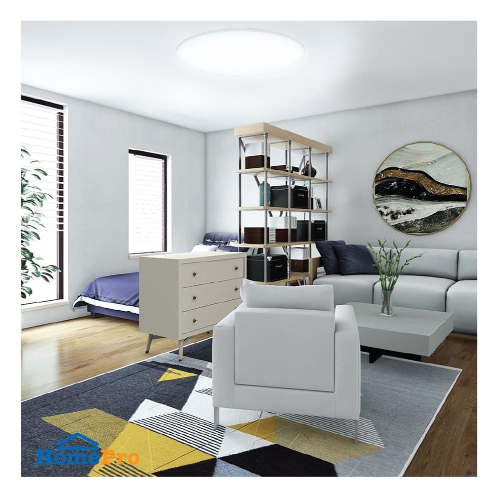 ไฟเพดาน LED TOSHIBA RLDT01C036VACTH1A 16 นิ้ว 36 วัตต์ DAYLIGHT/COOL WHITE/WARM WHITE สีขาว