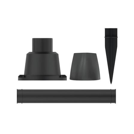 ไฟจัดสวน SOLAR LAMPTAN FOUNTAIN 2 วัตต์ DAYLIGHT/COOL WHITE/WARM WHITE สีดำ_4