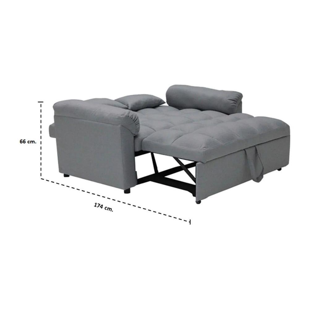 โซฟาเบด KONCEPT FLERO สีเทาอ่อน