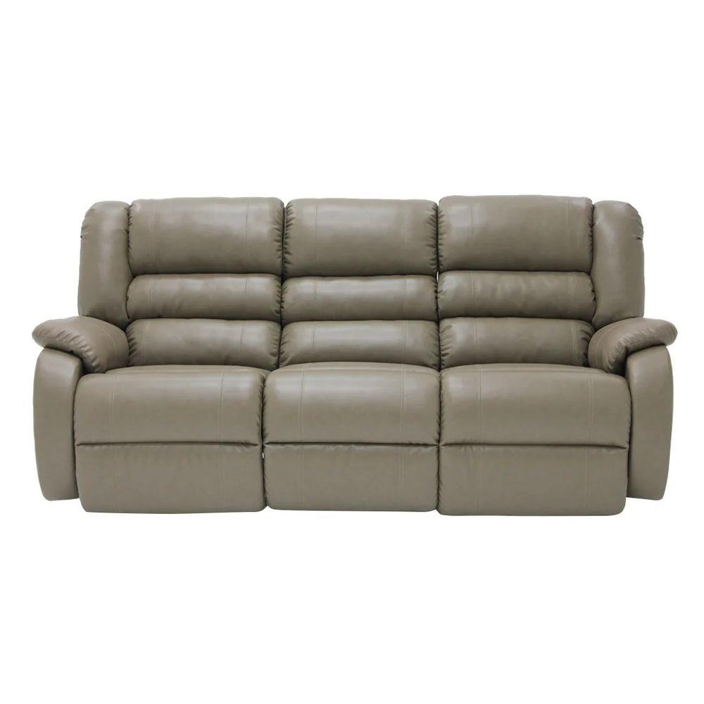 RECLINER 3 ที่นั่ง KONCEPT PICO สีน้ำตาลอ่อน