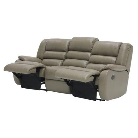 RECLINER 3 ที่นั่ง KONCEPT PICO สีน้ำตาลอ่อน