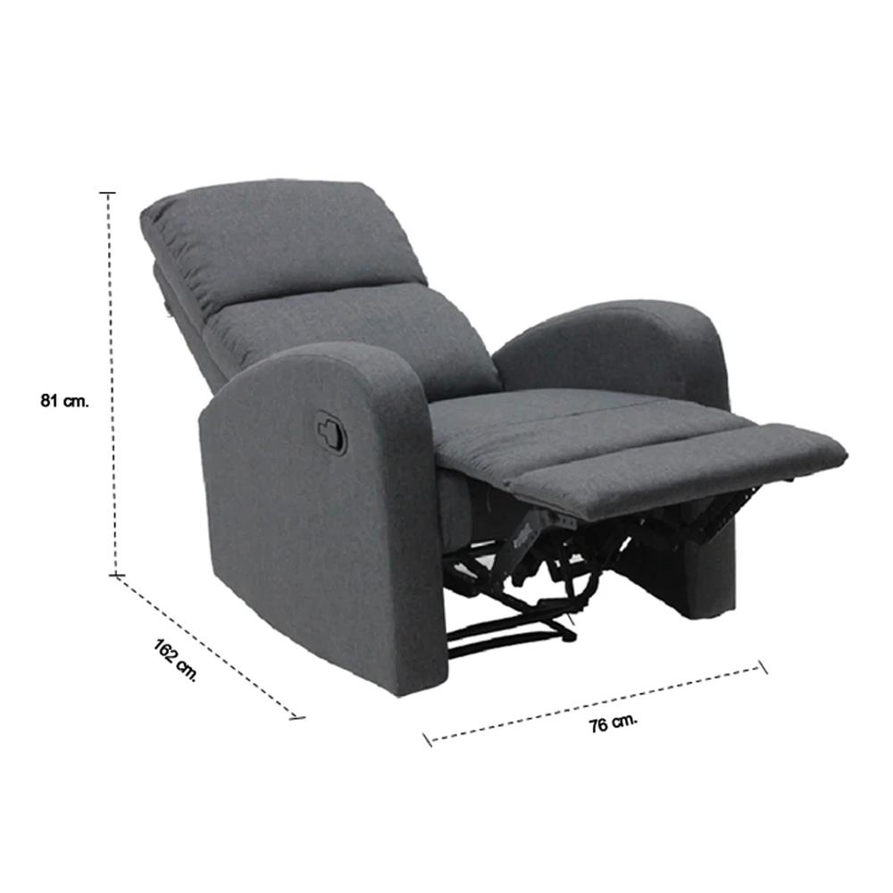 RECLINER KONCEPT ZIXAR สีเทา
