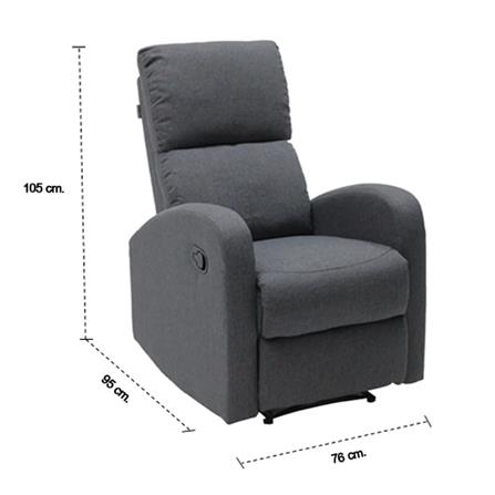 RECLINER KONCEPT ZIXAR สีเทา_4