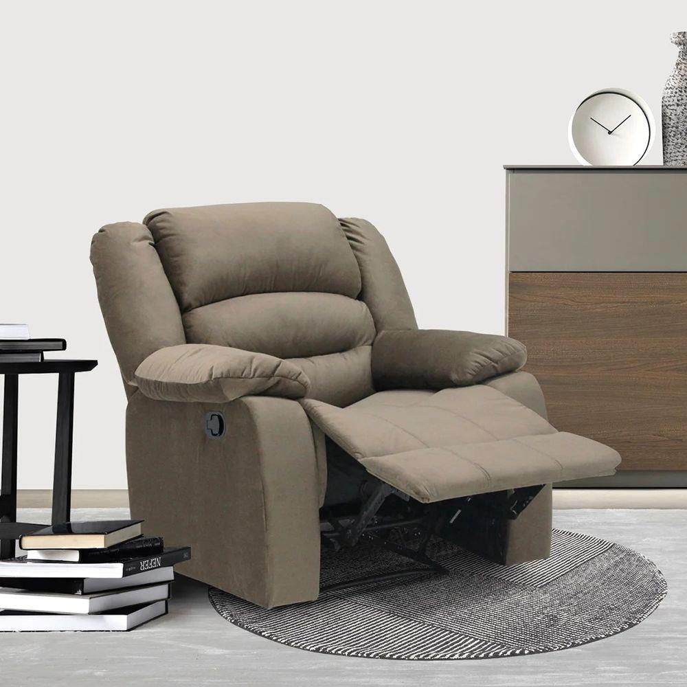 RECLINER KONCEPT ZAC สีน้ำตาล