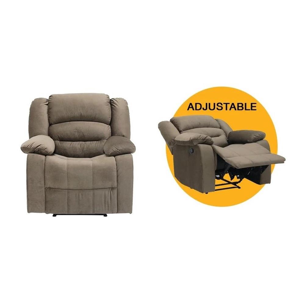 RECLINER KONCEPT ZAC สีน้ำตาล