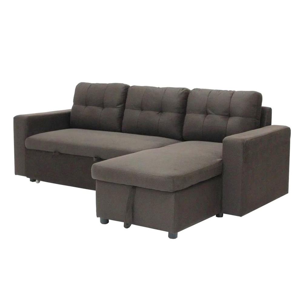 โซฟาเข้ามุมขวา KONCEPT SONYA สีน้ำตาล