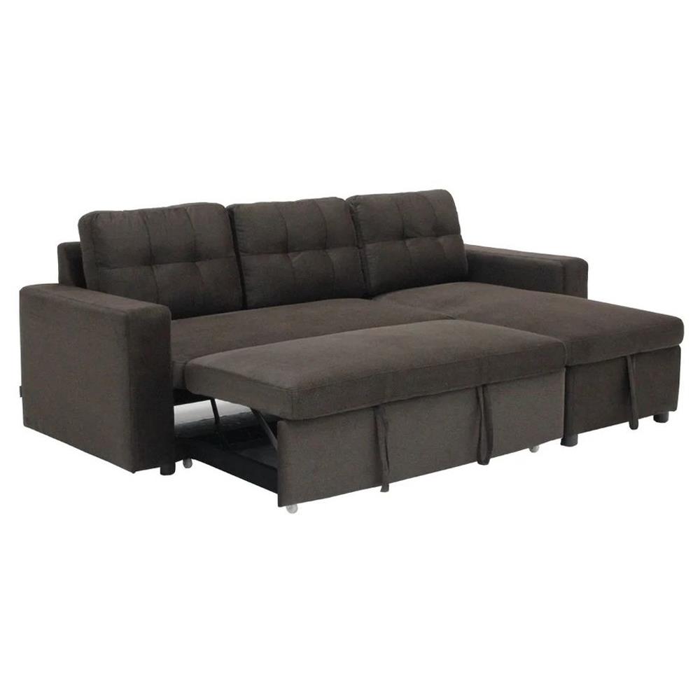 โซฟาเข้ามุมขวา KONCEPT SONYA สีน้ำตาล