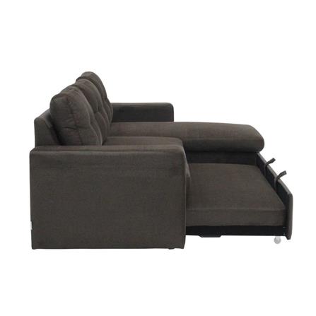 โซฟาเข้ามุมขวา KONCEPT SONYA สีน้ำตาล_2