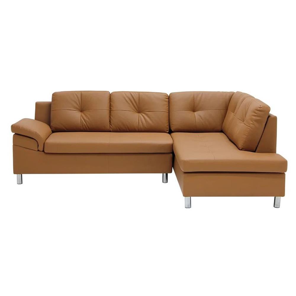 โซฟาเข้ามุมขวา KONCEPT TRUMBLE สีคาราเมล