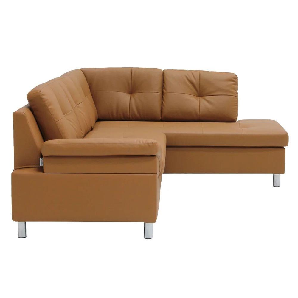 โซฟาเข้ามุมขวา KONCEPT TRUMBLE สีคาราเมล