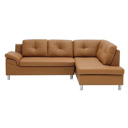 โซฟาเข้ามุมขวา KONCEPT TRUMBLE สีคาราเมล