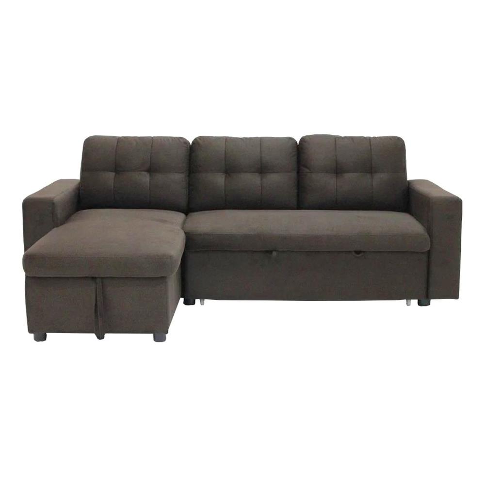 โซฟาเข้ามุมซ้าย KONCEPT SONYA สีน้ำตาล