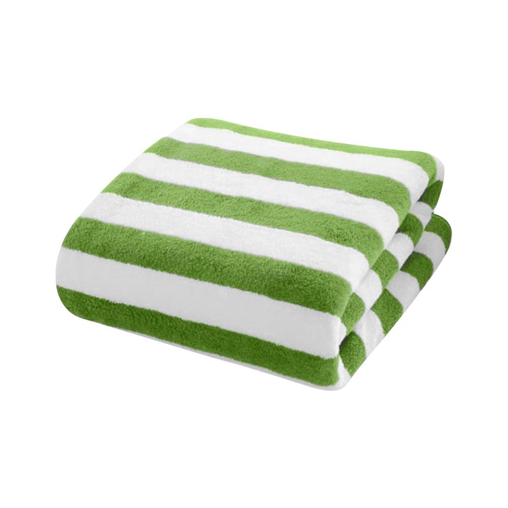 ผ้าขนหนู HANSEN 27X55 นิ้ว สี GREEN-WHITE
