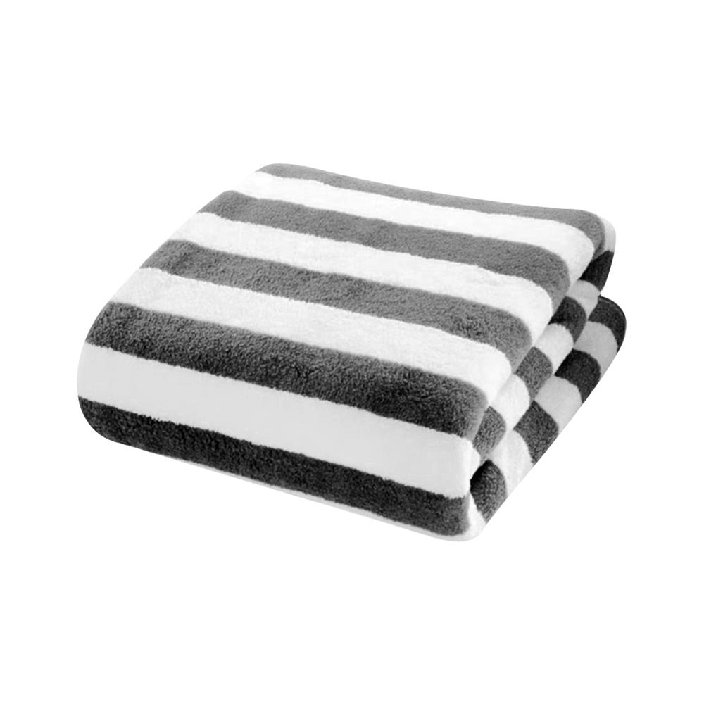 ผ้าขนหนู HANSEN 27X55 นิ้ว สี GREY-WHITE