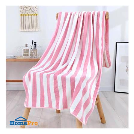 ผ้าขนหนู HANSEN 27X55 นิ้ว สี PINK-WHITE_1