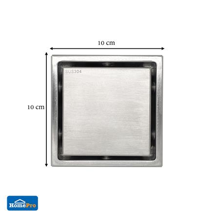 ตะแกรงกันกลิ่นเหลี่ยม DEXZON หน้าแปลน 4 นิ้ว_5