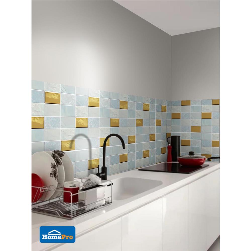 โมเสคแก้ว 30x30 ซม. GLASCERA เพอร์รี่ ไวท์