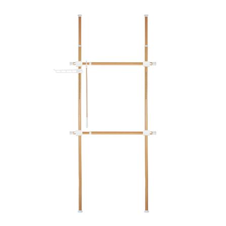 ราวแขวนผ้า 2 ราวแขวน TUGU R03M ลายไม้