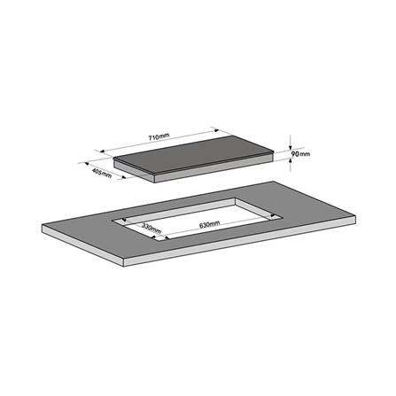เตาฝัง+เครื่องดูดควัน TECNOSTAR SET HD 3590+HOB 207141 GB_2