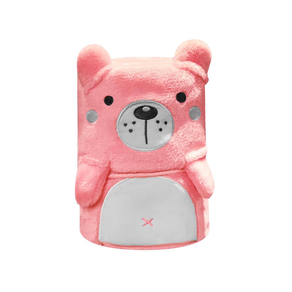 ผ้าห่ม HANSEN BEAR 32X40 นิ้ว สี PINK