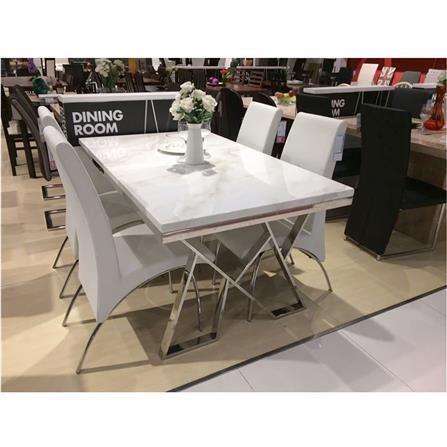 โต๊ะอาหาร KONCEPT APOLLO สีขาว_3