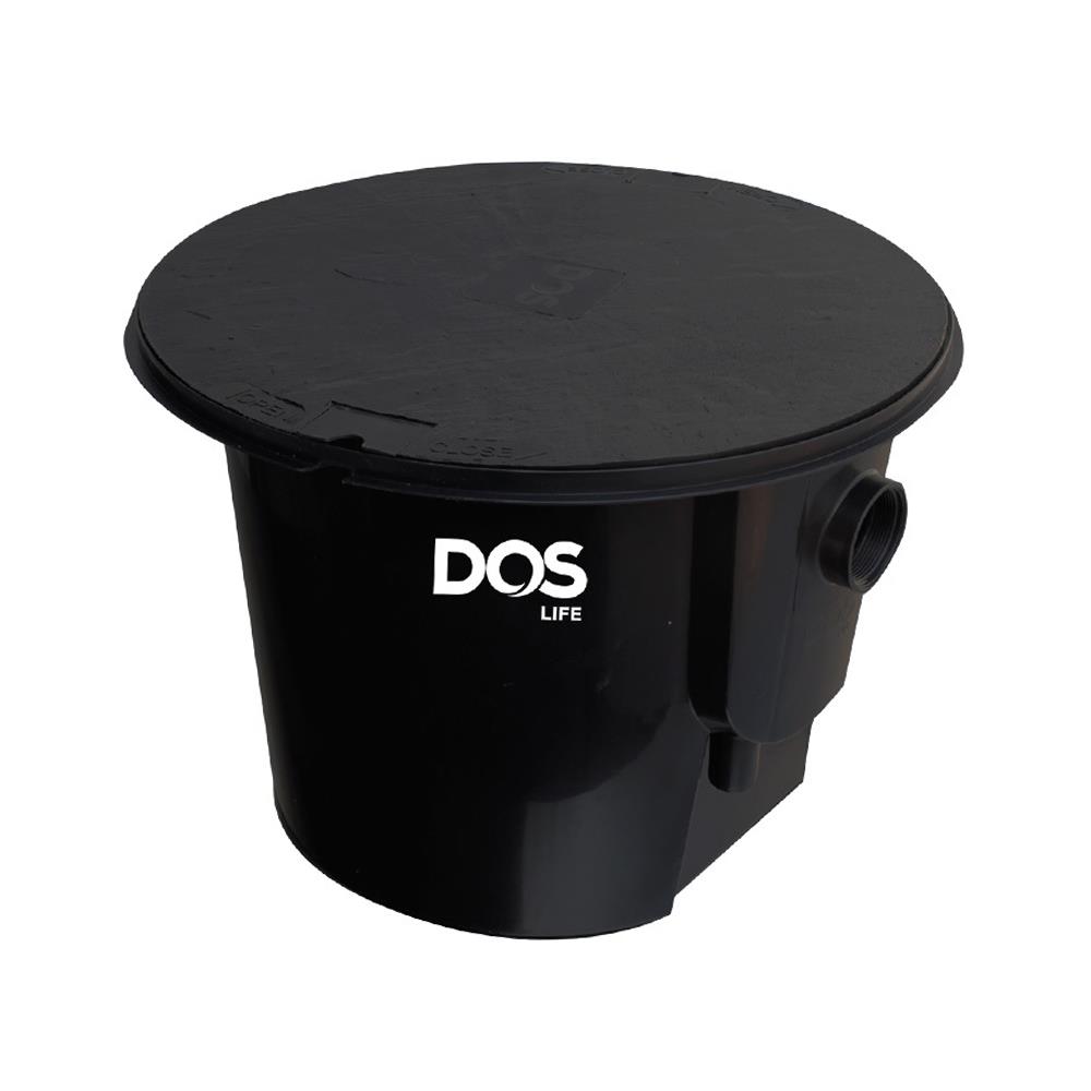 ถังดักไขมันใต้ดิน DOS G-TEK 30 ลิตร สีดำ