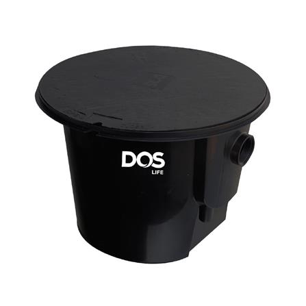ถังดักไขมันใต้ดิน DOS G-TEK 30 ลิตร สีดำ_0