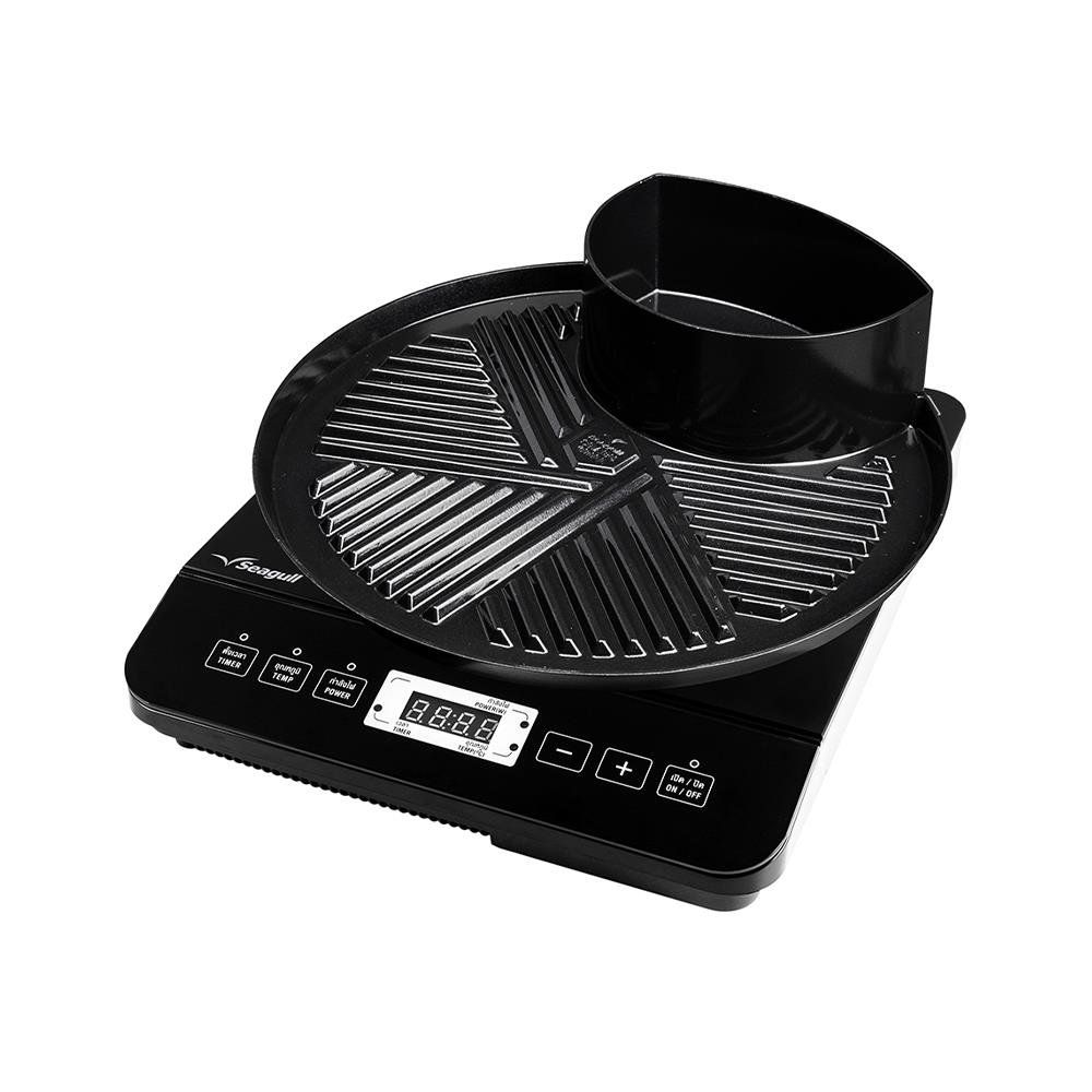 กระทะย่าง 30 ซม. พร้อมเตา SEAGULL SHABU GRILL IH