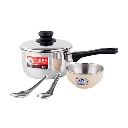 ชุดหม้อ ZEBRA HAPPY TIGER 5 ชิ้น_1